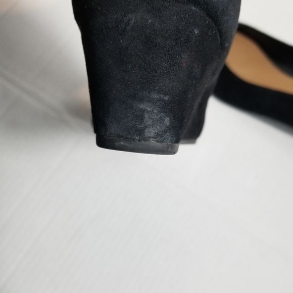 CLARKS ARTISAN WOMEN'S BLACK WEDGES SIZE 8.5 - Picture 11 of 15